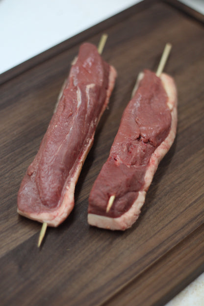 Brochettes de magret de canard (6 unités)