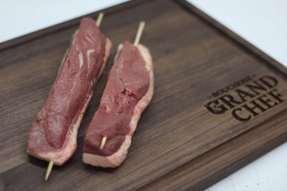 Brochettes de magret de canard (6 unités)