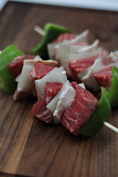 Brochettes de filet mignon AAA Certifié Angus Beef (10 unités)